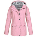 Chaqueta cortaviento impermeable de mujer