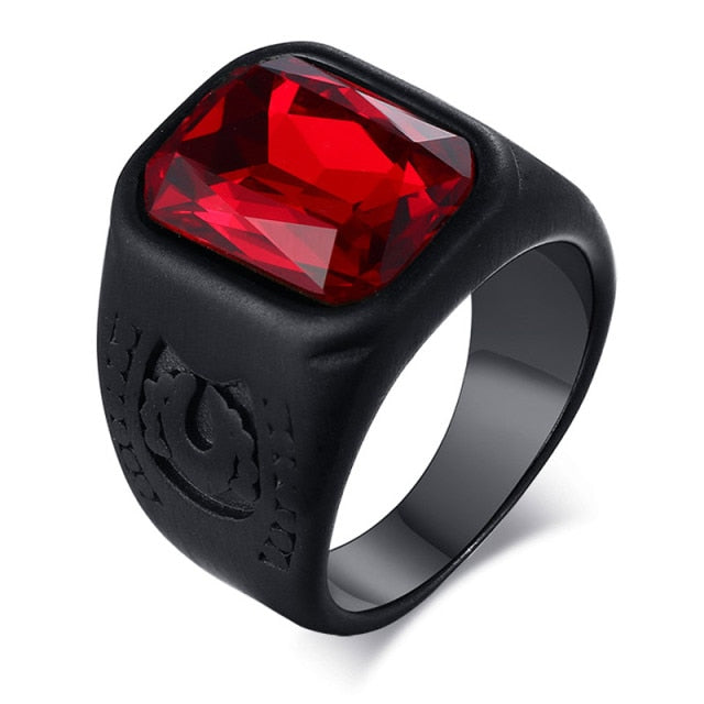 Anillo sólido de hombre