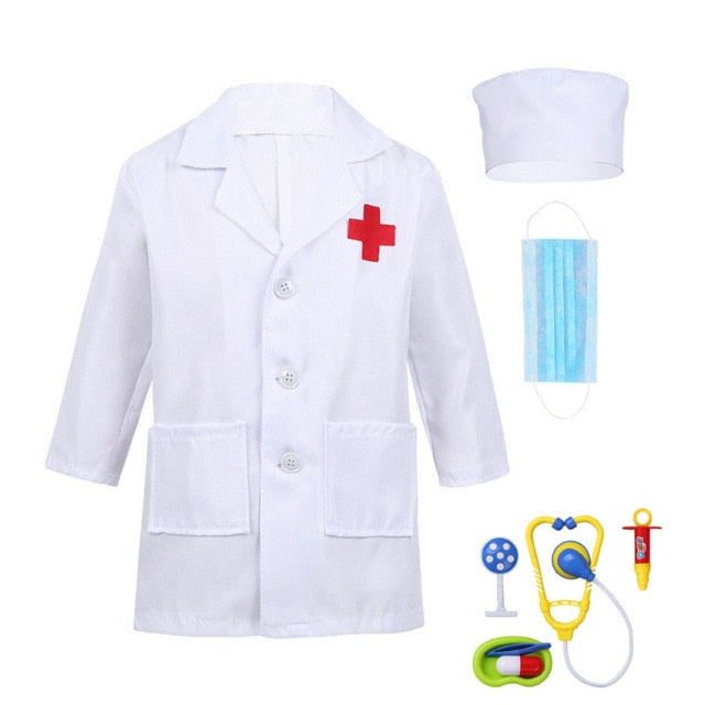 Traje de médico para niños