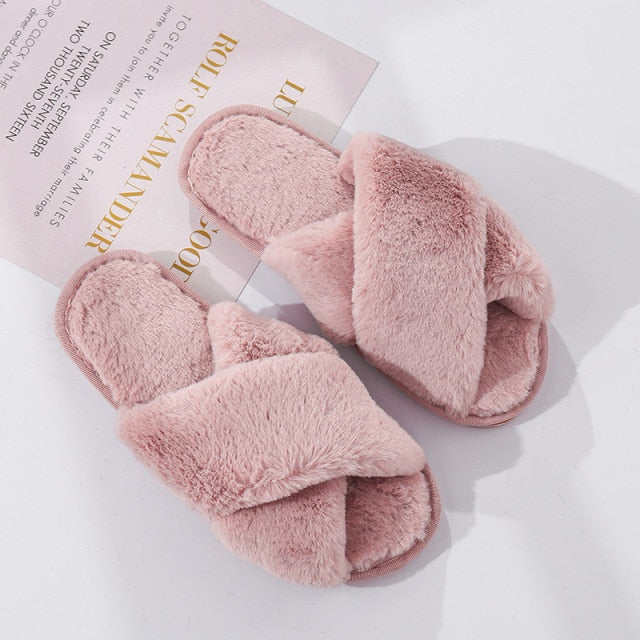 Pantuflas encantadoras de mujer