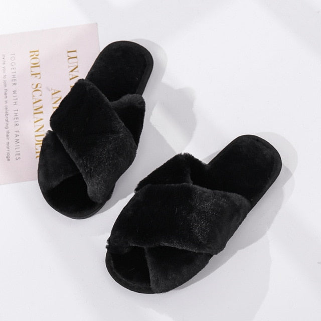 Pantuflas encantadoras de mujer