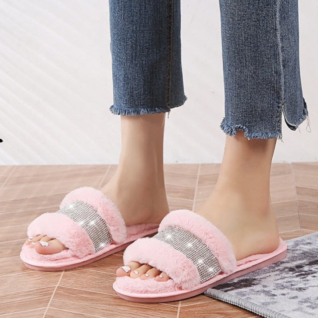 Pantuflas encantadoras de mujer