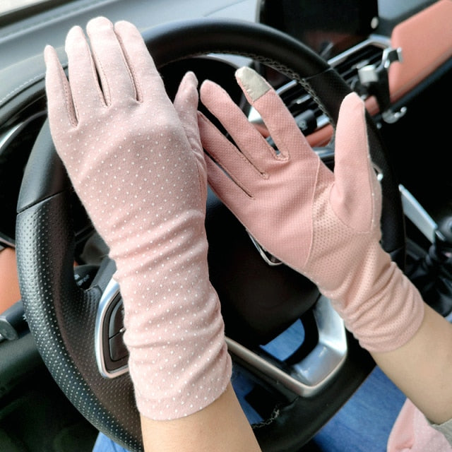 Guantes finos de mujer