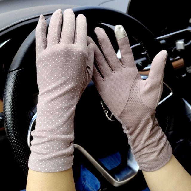 Guantes finos de mujer