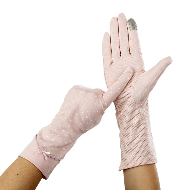 Guantes finos de mujer