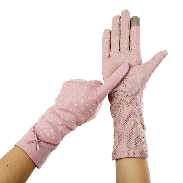 Guantes finos de mujer