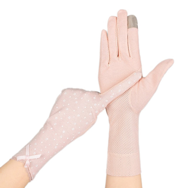 Guantes finos de mujer