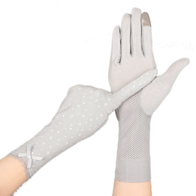 Guantes finos de mujer