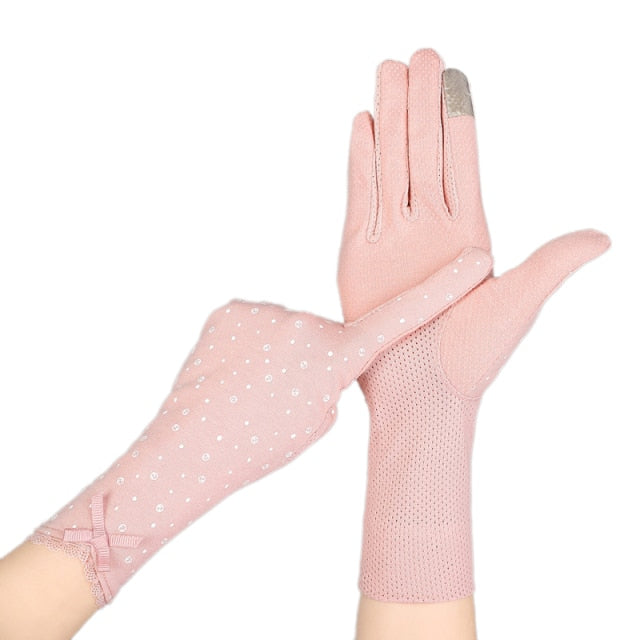 Guantes finos de mujer