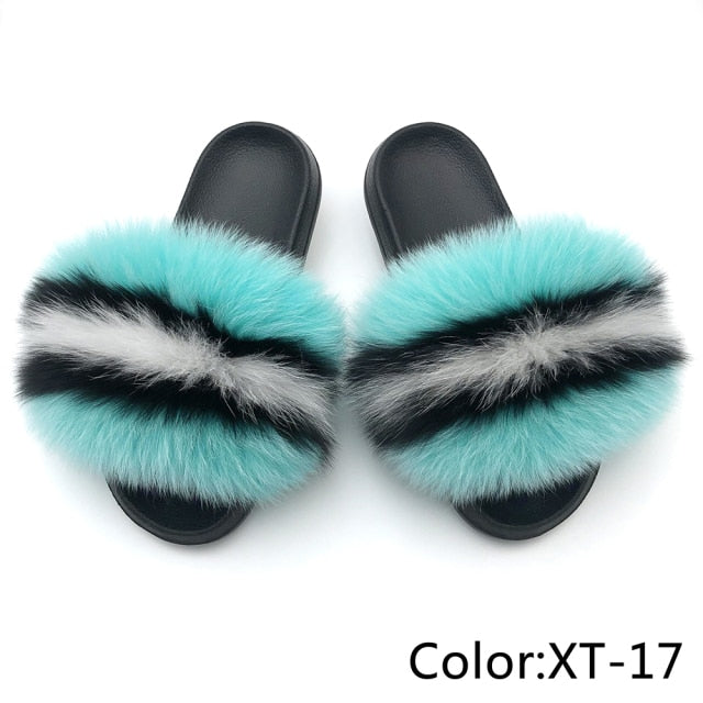 Pantuflas de peluche de mujer