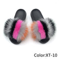 Pantuflas de peluche de mujer