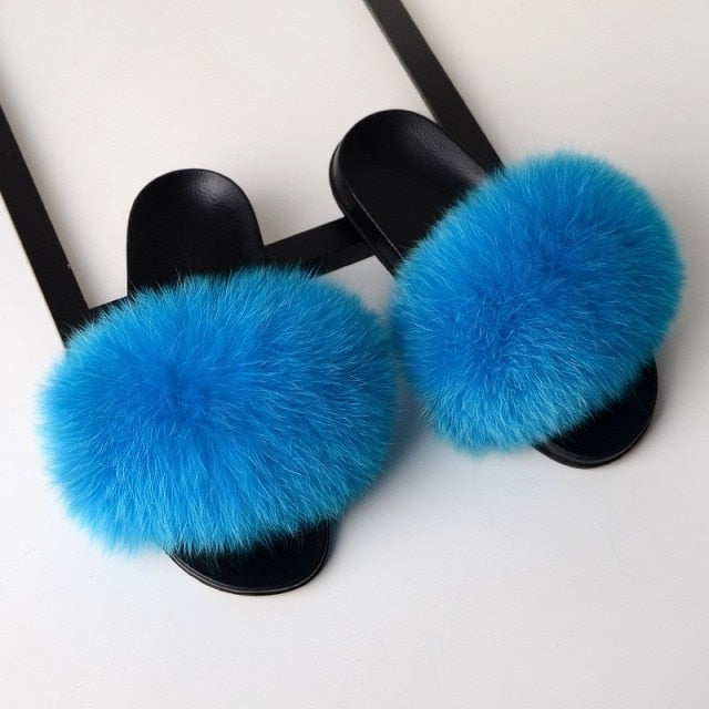 Pantuflas de peluche de mujer