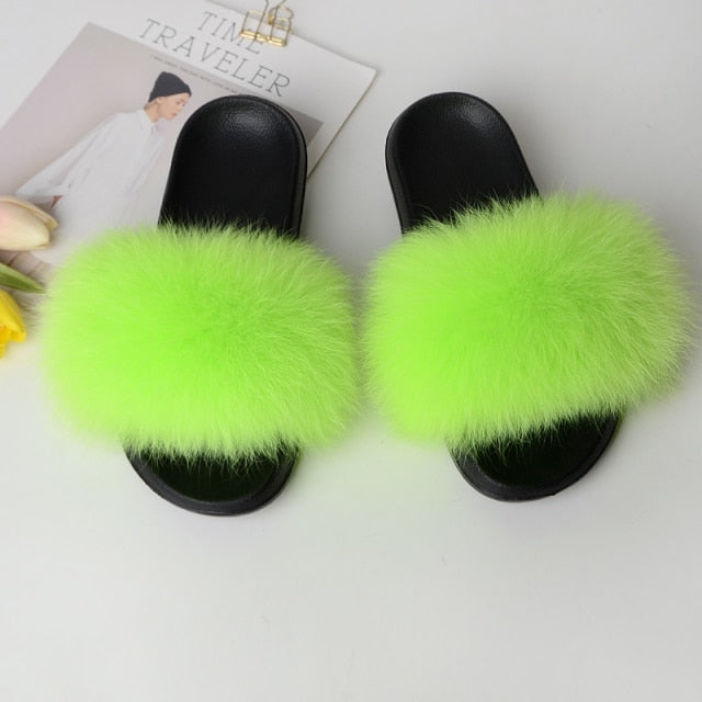 Pantuflas de peluche de mujer