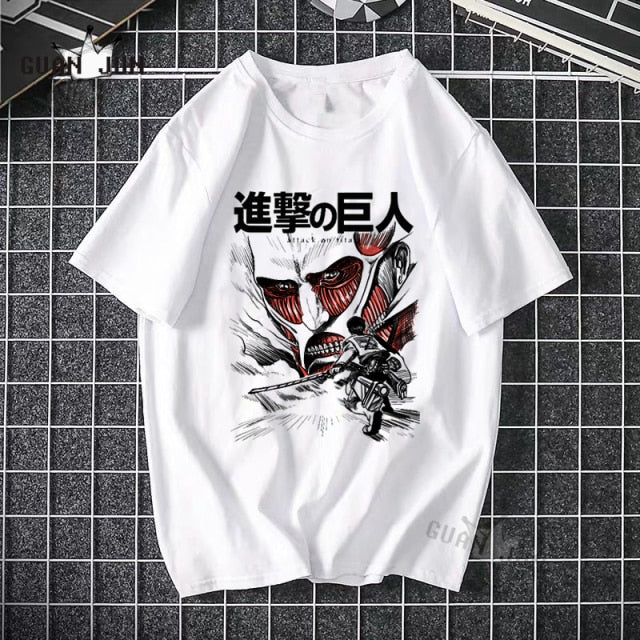 Camiseta con diseño anime