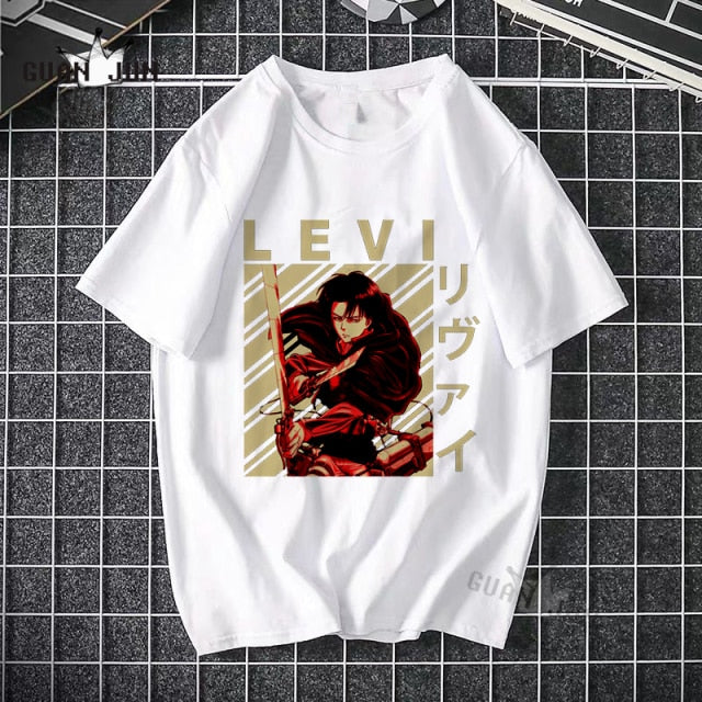 Camiseta con diseño anime