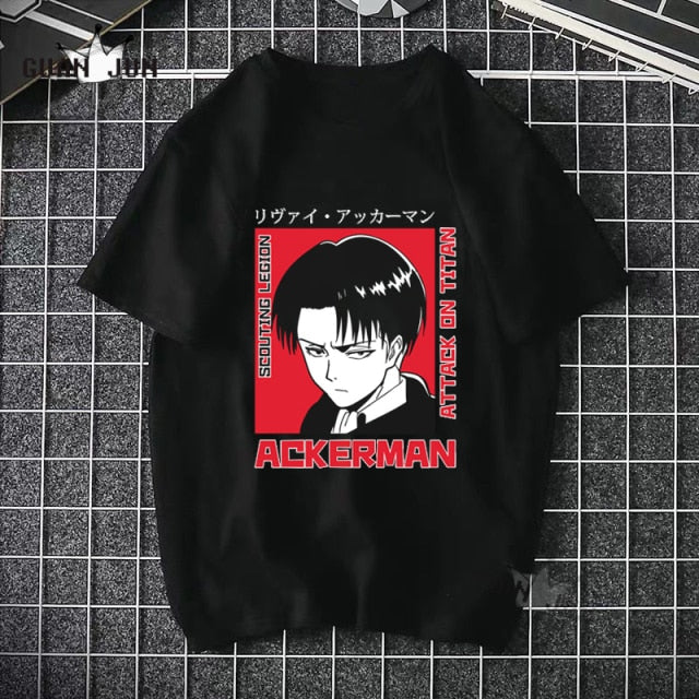 Camiseta con diseño anime