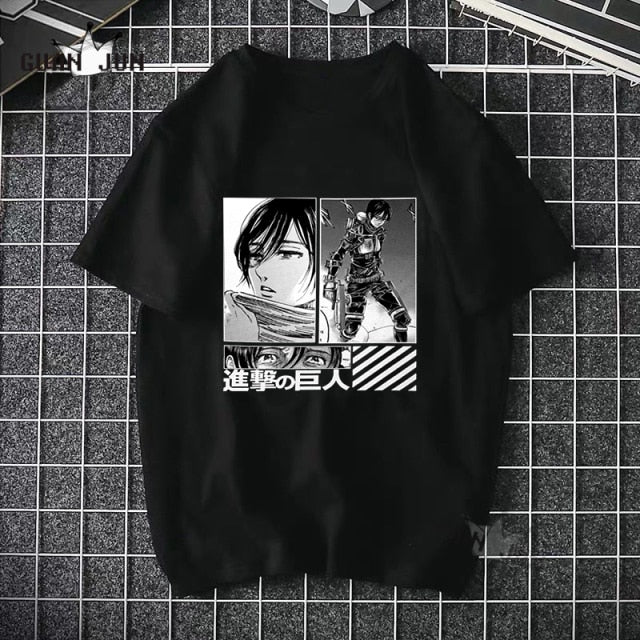 Camiseta con diseño anime