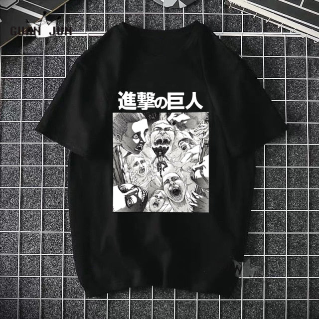 Camiseta con diseño anime