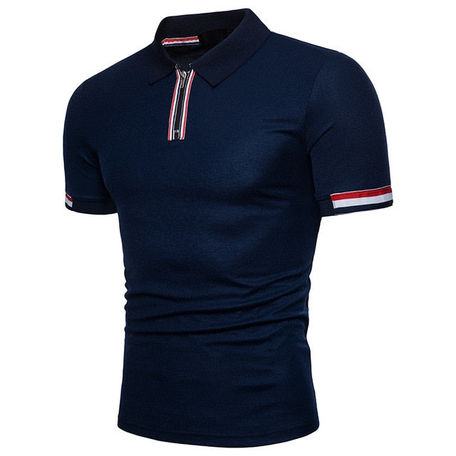 Polo estiloso de hombre