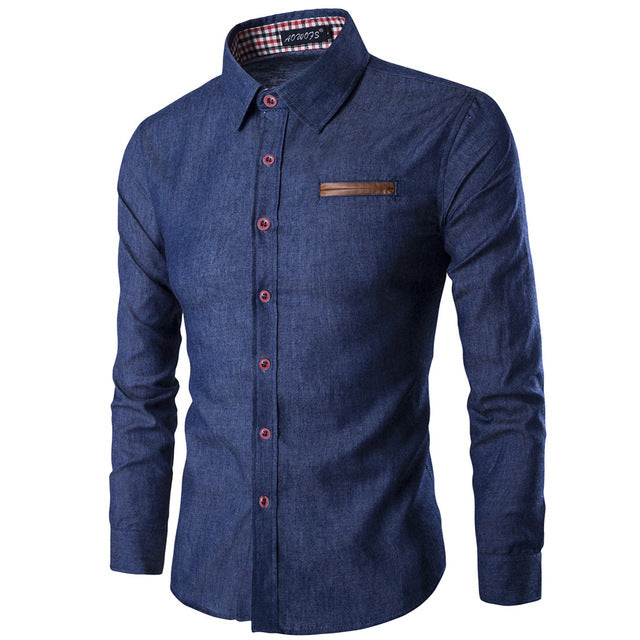 Camisa vaquera de hombre