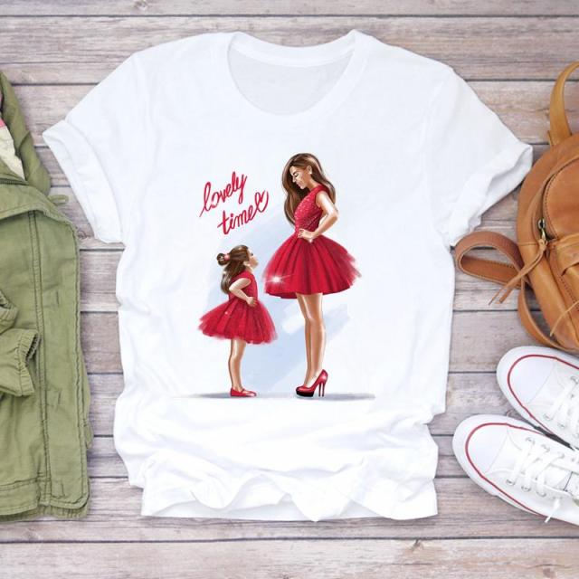 Camiseta corta para mamás