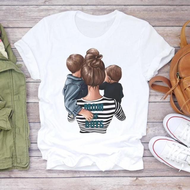 Camiseta corta para mamás