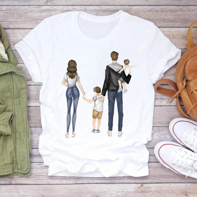 Camiseta corta para mamás