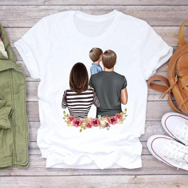 Camiseta corta para mamás