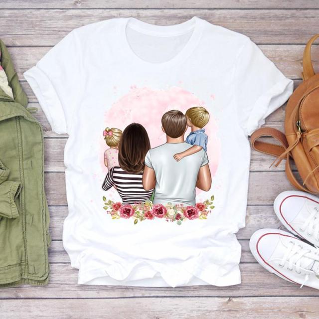 Camiseta corta para mamás