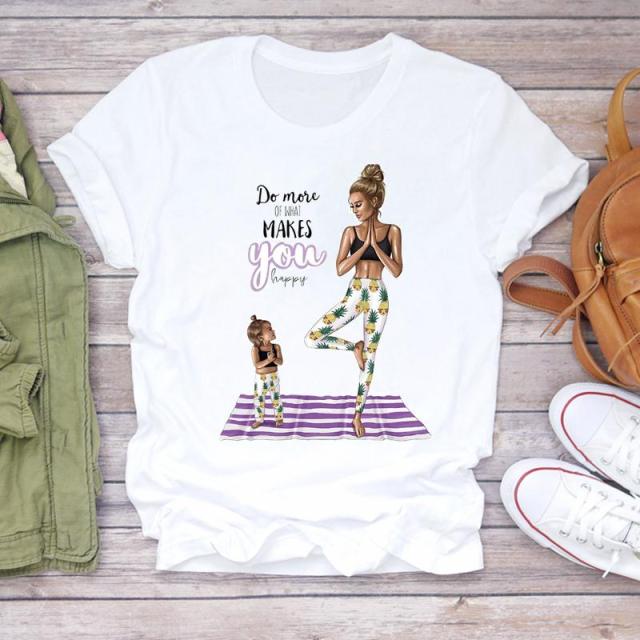 Camiseta corta para mamás