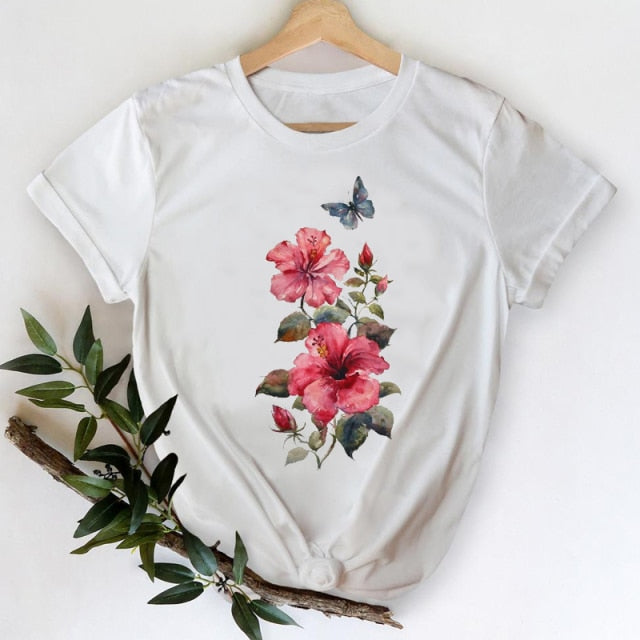 Camiseta holgada de mujer