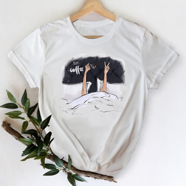 Camiseta holgada de mujer