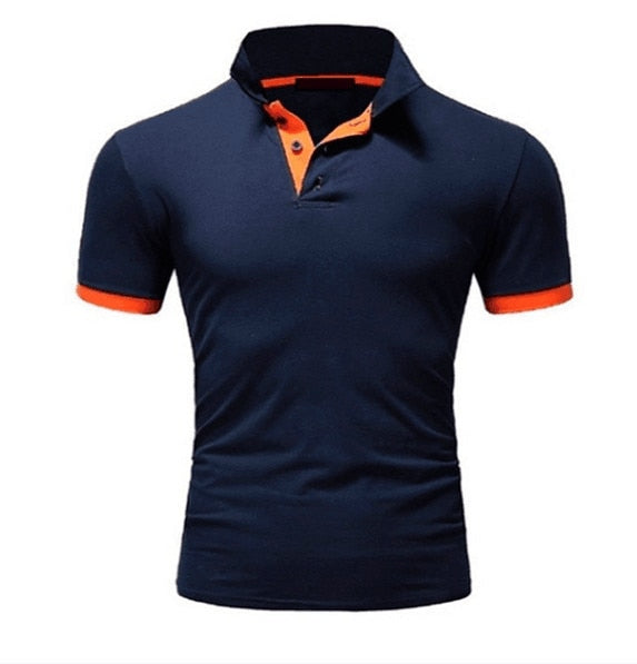 Polo elástico de hombre