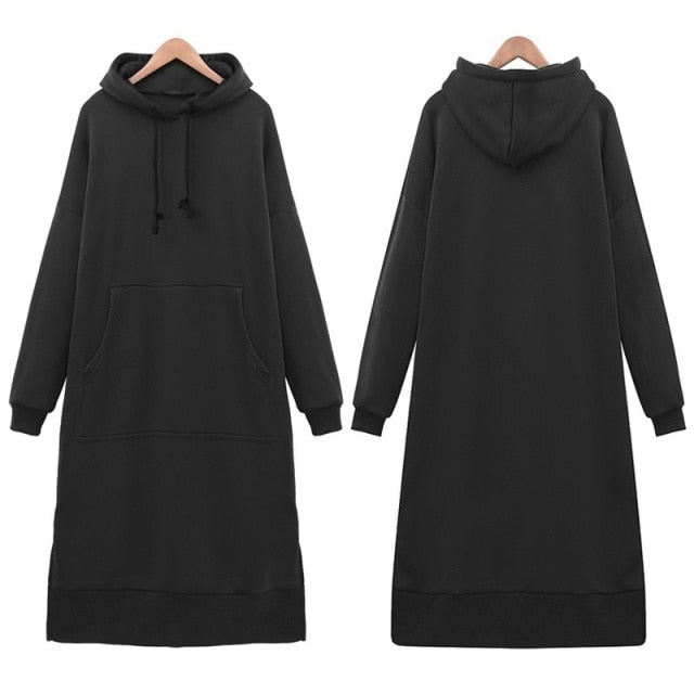 Vestido de sudadera estiloso de mujer