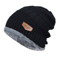 Gorro de invierno de punto para hombre