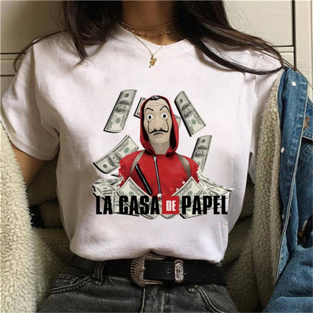 Camiseta La casa de papel de mujer