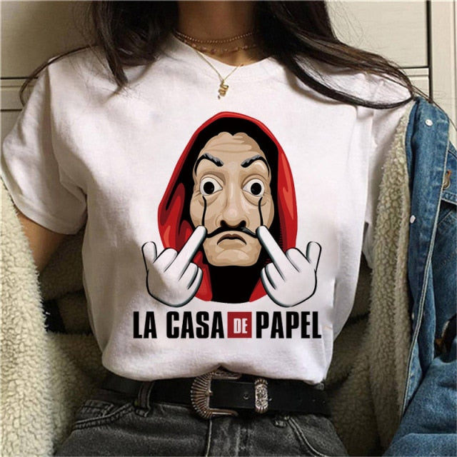 Camiseta La casa de papel de mujer