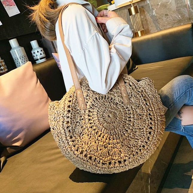 Bolso tejido para mujer