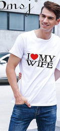 Camisetas cortas para parejas