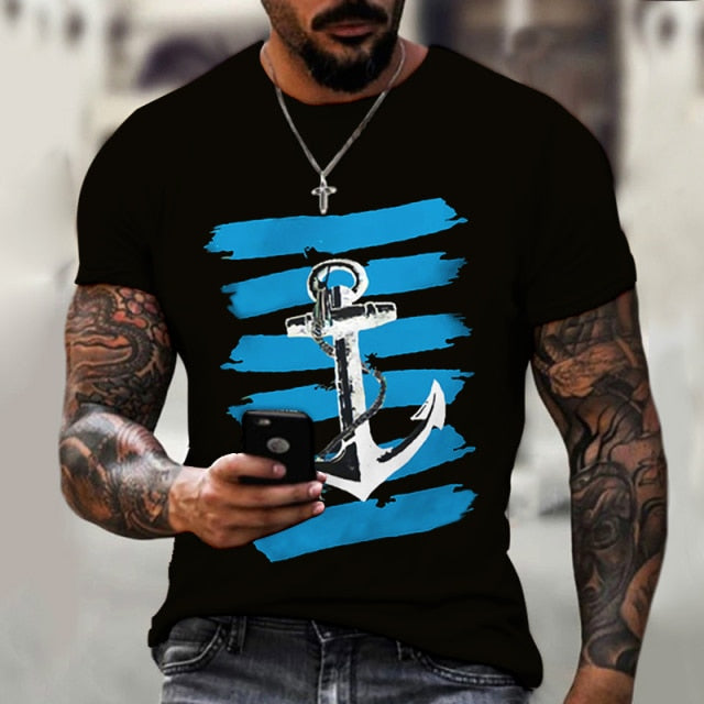 Camiseta cartográfica de verano