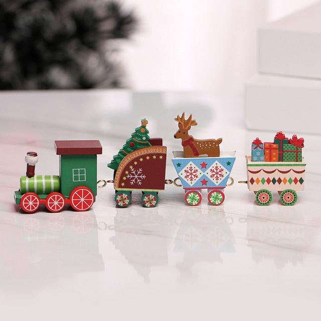 Trenes decorativos de Navidad