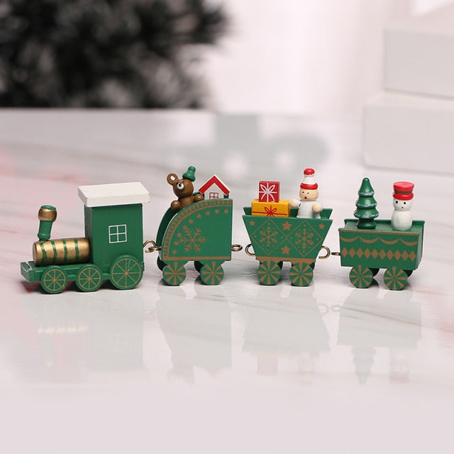 Trenes decorativos de Navidad