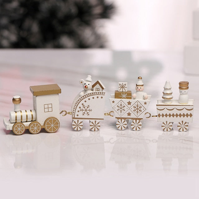 Trenes decorativos de Navidad