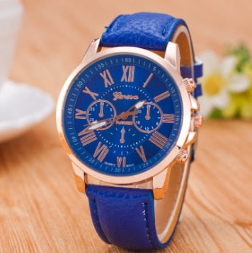 Reloj de brazalete de mujer estiloso