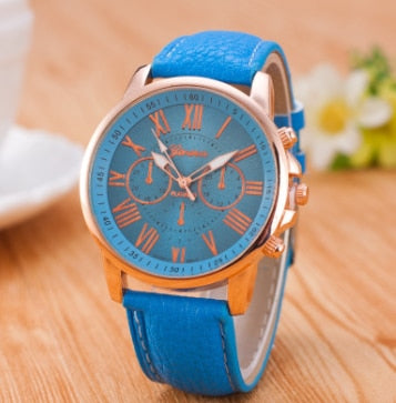 Reloj de brazalete de mujer estiloso