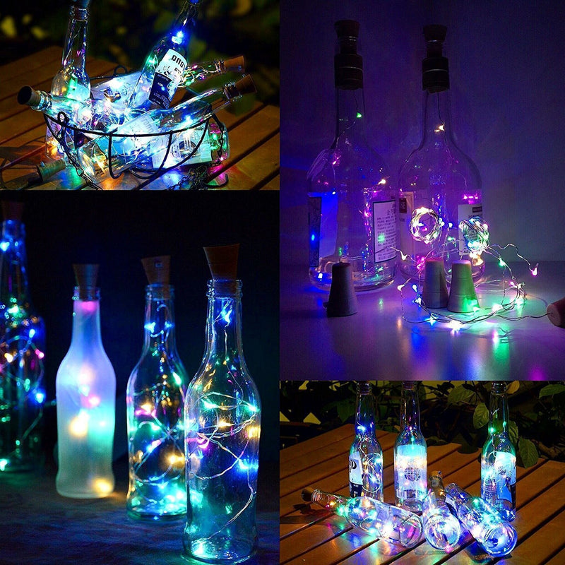 Luces LED para botellas