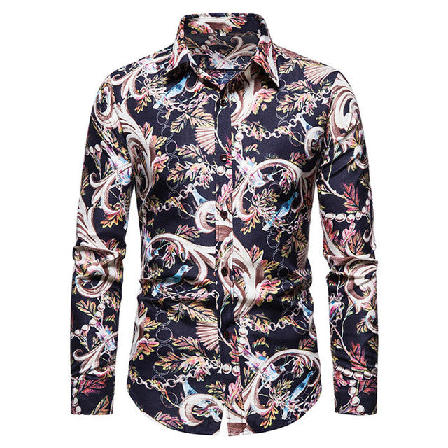 Camisas florales de hombre