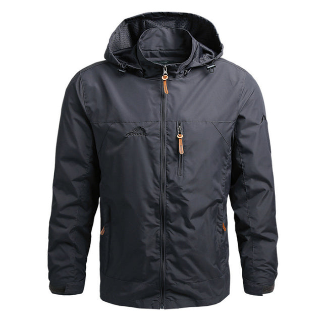 Chaqueta impermeable de hombre