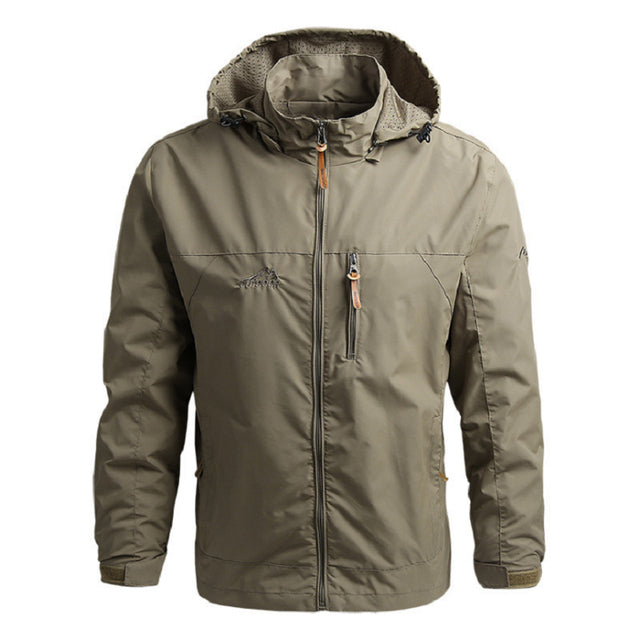 Chaqueta impermeable de hombre