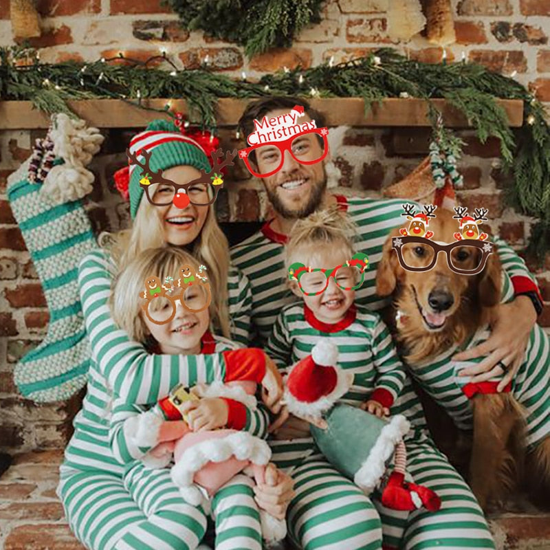 Gafas chistosas navideñas